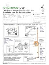 Symmons Industries S-3502-CYL-B-MB-1.5-TRM Installation guide