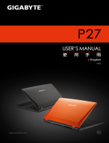 Gigabyte P27K User manual