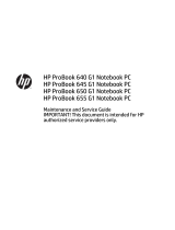 HP ProBook 655 G1 Notebook PC User guide