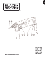 Black & Decker KD860 User manual