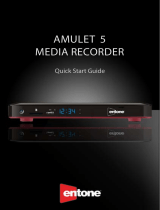 Entone AMULET 500 Series Media Quick start guide