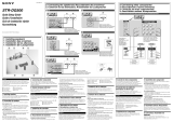 Sony STR-DG500 Installation guide