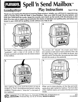 Hasbro Spell 'n Send Mail box Operating instructions