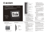 Axion AXN-9708 User manual