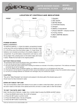 Emerson GP890 User manual