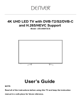 Denver LED-5573K User manual