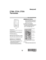Honeywell CT50A, CT51A, CT53A Installation guide
