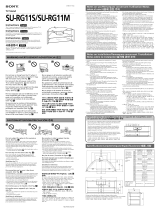 Sony SU-RG11M User manual