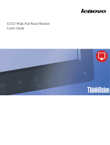 Lenovo ThinkVision E2323 User manual