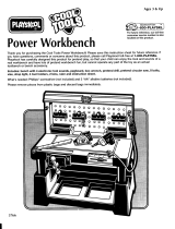 Hasbro Cool Tools Power Workbench Operating instructions