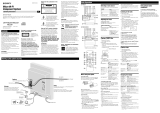 Sony CMT-NEZ50 Owner's manual