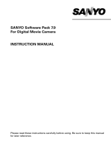 Sanyo Software Pack 7.9 User manual