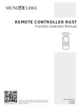 mundoclima MUPR-H6M “MultiSplit Wall type” User manual