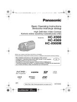 Panasonic HCX909EP Owner's manual