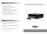 Pyle PT684BT User manual