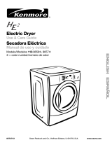 Kenmore HE2 110.8657* User manual