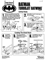 Hasbro Batman-Turbo Jet Batwing Operating instructions