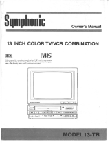Symphonic 13TR User manual