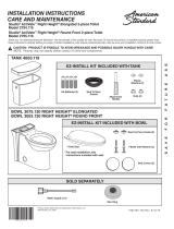 American Standard 4000119.020 Operating instructions