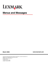 Lexmark C500n Menus And Messages Manual