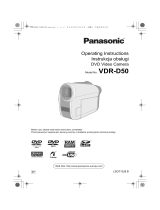 Panasonic VDRD50 Operating instructions