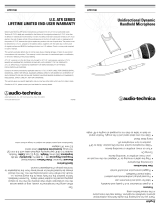 Audio Technica ATR1100 Quick start guide
