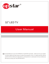 Upstar LED HDTV User manual