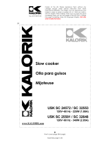 KALORIK SC 25581 User manual