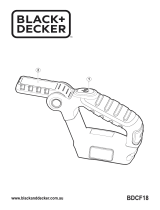 Black & Decker BDCF18 User manual