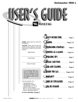Maytag MDB-1 User manual