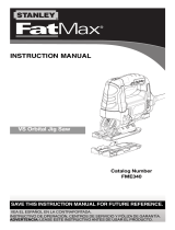 Stanley FME340 User manual