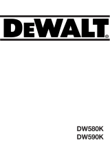 DeWalt DW580K User manual