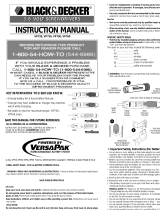 Black & Decker VP720 User manual