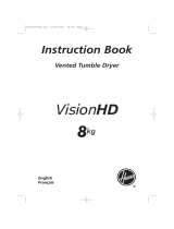 Hoover VISION HD 8KG User manual