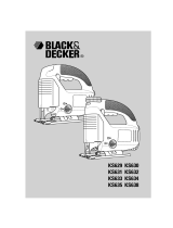 BLACK DECKER KS633E T2 Owner's manual