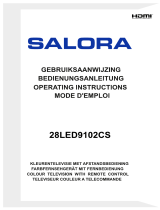 Salora 28LED9102CS Owner's manual