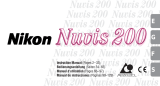 Nikon NUVIS 200 Owner's manual