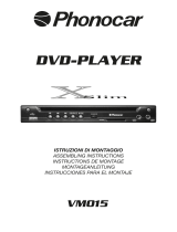 Phonocar VM015 Owner's manual