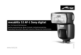 Metz mecablitz 52 AF-1 digital Sony Owner's manual