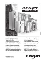 Engel Central multibanda BdI/III-FM-UHF, 33/40 dB, 117 dBuV User manual