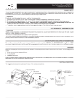 Vista NCL735e Installation Instructions Manual