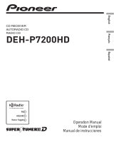 Pioneer DEH-P4200UB Owner's manual