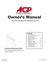 ACP 20152602 Owner's manual