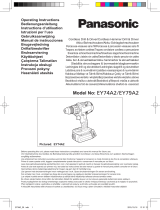 Panasonic EY79A2 Owner's manual
