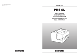 Olivetti PR4 SL Owner's manual