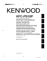 Kenwood KFC-PS18P Owner's manual