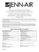 Jenn-Air JMC3415ES Installation guide