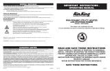 Air King 1DKX3/8900 Operating instructions