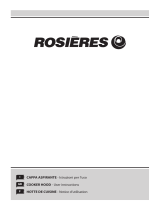 ROSIERES RHT650 Owner's manual