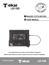 Tokai LAR-100B User manual